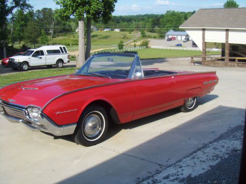 1962 thunderbird convertible