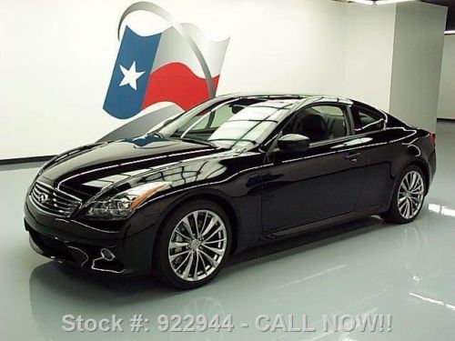 2013 infiniti g37 sport 6-spd sunroof nav rear cam 18k texas direct auto