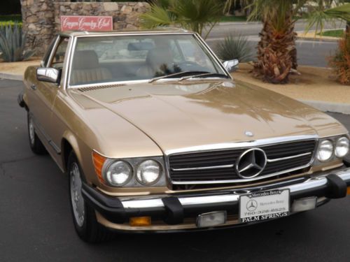 Nice California Mercedes Benz 560SL, image 4