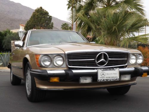 Nice California Mercedes Benz 560SL, image 6