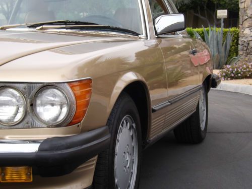 Nice California Mercedes Benz 560SL, image 7