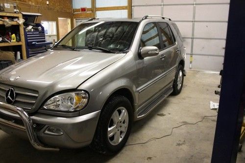 No reserve 2005 mercedes-benz ml350 3.7l awd rebuildable salvage flood