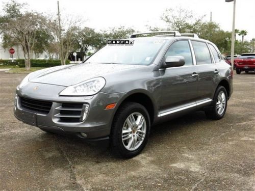 Porsche cayenne s awd 74k mi v8 navi rear cam heated leather sunroof suede