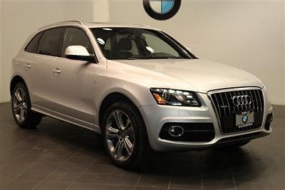 2009 audi q5 3.2 s line quattro silver automatic premium plus awd moonroof