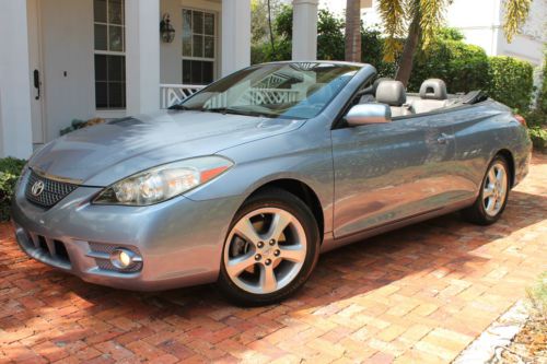 2007 toyota solara sle convertible-fla-kept-factory navigation-best price in usa