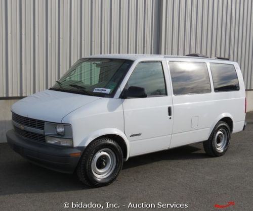 Chevrolet astro mini cargo van gas 4.3l engine a/t a/c bidadoo