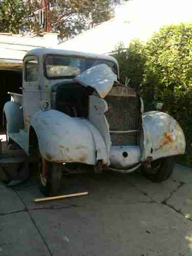 1938 Chevy 1/2 ton pickup! Amazing project complete with many rare NOS Parts, US $5,250.00, image 17