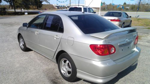 no reserve. 2003 Toyota Corolla S Sedan 4-Door 1.8L- runs great 142k miles., image 2