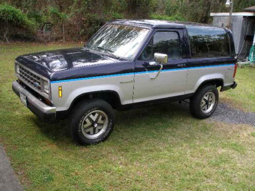 1987 ford bronco ll xlt 4x4  v-6