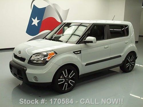 2010 kia soul! 2.0l auto htd leather sunroof 18&#039;s 47k texas direct auto