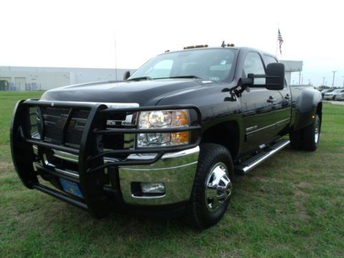 2011 chevrolet silverado 3500hd ltz 4wd 6.6l diesel nav dvd dually leather