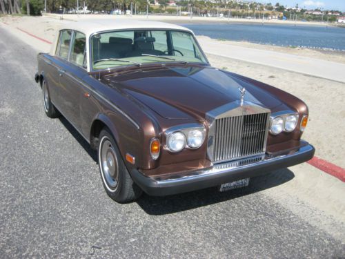 1976  silver shadow california car, no rust, 92k original complete  - no reserve
