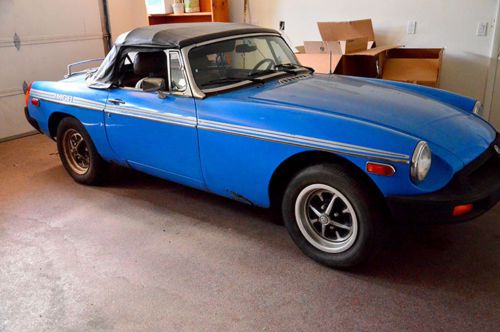 1979 mg mgb mk iv convertible 2-door 1.8l