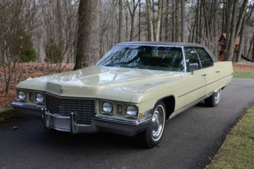 1972 cadillac deville - amazing pristine one-owner original