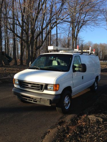 2007 e350 ford econoline work van 5.4 liter **no reserve auction**