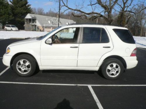 2003 mercedes benz ml320 4wd suv runs &amp; drives great