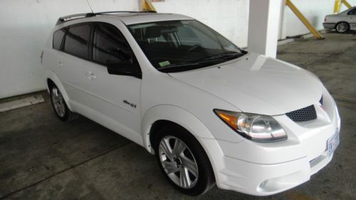 2004 pontiac vibe gt white wagon 4-door 1.8l