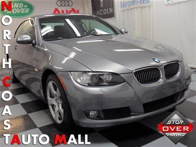 2007(07)328i convertible gry/blk only 35k hid heat abs trac save huge!!!