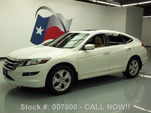 2010 honda accord crosstour ex-l leather sunroof nav  texas direct auto