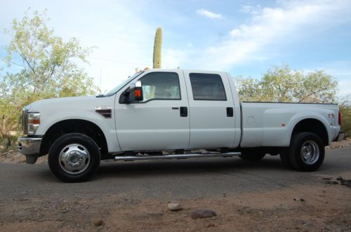 2008 ford f-350 super duty lariat crew cab pickup 4-door 6.4l