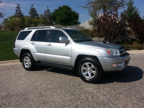 2005 toyota 4runner sport leather sunroof one owner new tires