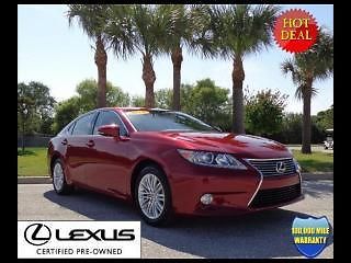 Lexus certified 2013 es 350 navigation luxury pkg blind spot monitor +0% apr!