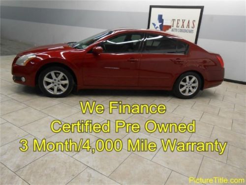 06 maxima sl leather heated seats dual roofs certified we finance texas