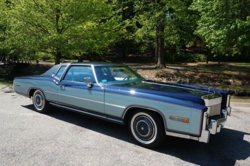 1977 cadillac eldorado near mint condition 24316 actual miles no reserve