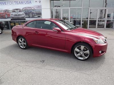 2011 lexus is 350c convertible