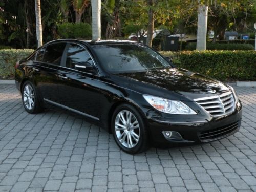 09 genesis 4.6l v8 fort myers florida automatic sedan navigation back-up camera