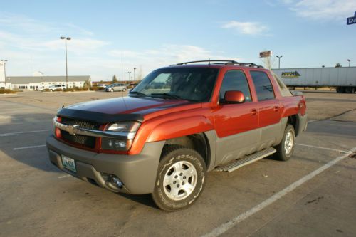 2002 chevrolet avalanche 1500 z71 crew cab pickup 4-door