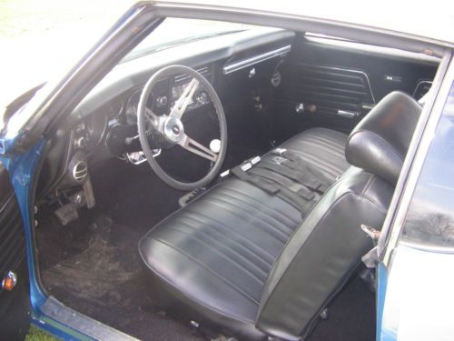 1969 Chevelle SS 2 Door 396 Lamons Blue, US $22,500.00, image 4