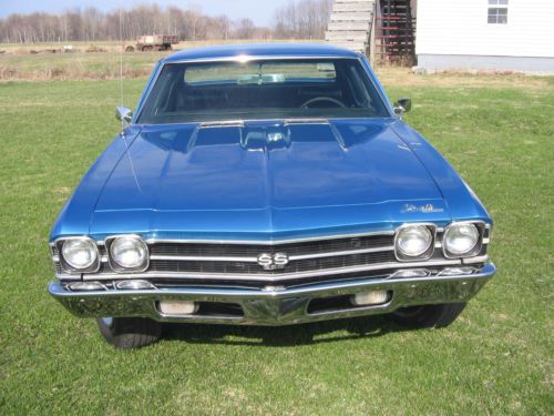 1969 Chevelle SS 2 Door 396 Lamons Blue, US $22,500.00, image 6