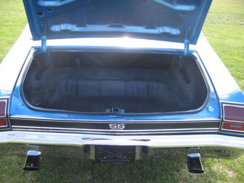 1969 Chevelle SS 2 Door 396 Lamons Blue, US $22,500.00, image 7