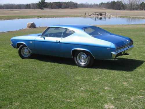 1969 Chevelle SS 2 Door 396 Lamons Blue, US $22,500.00, image 19
