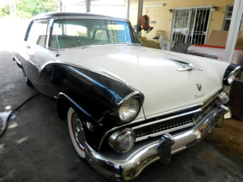 Rare 1955 ford &#034;victoria&#034; 2 door hardtop, very original, runs great, lo reserve!