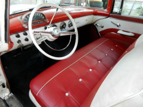 RARE 1955 FORD "VICTORIA" 2 DOOR HARDTOP, VERY ORIGINAL, RUNS GREAT, LO RESERVE!, image 7