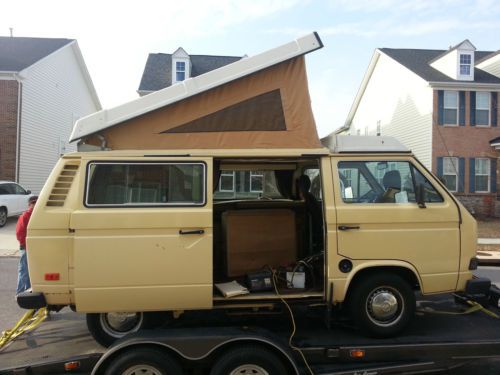 Vw bus camper model with new top all new brake lines master cylinder everything