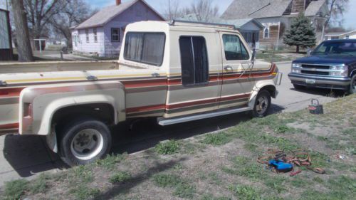1980 ford cutaway eldorado conversion van toy hauler straight driver automatic