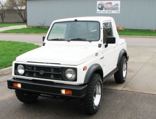 1988.5 suzuki samurai 4x4 restored pickup hi-po rebuilt engine w/warranty look!