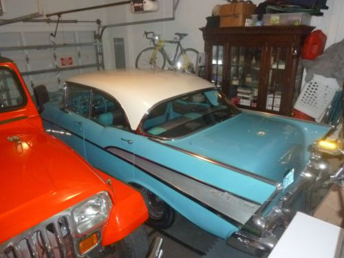 CLASSIC CHEVY 1957 4DR HARDTOP ANTIQUE CAR, US $25,000.00, image 23