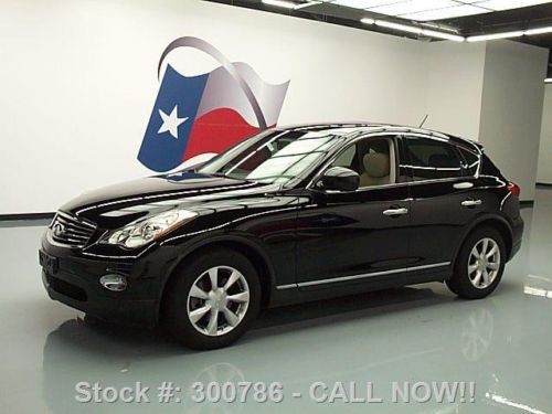 2008 infiniti ex35 journey sunroof htd leather nav 51k texas direct auto