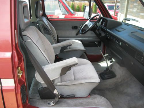 1989 Volkswagen Vanagon Syncro Standard Passenger Van 3-Door 2.1L, US $11,000.00, image 11