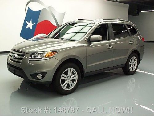 2012 hyundai santa fe ltd heated leather sunroof 25k mi texas direct auto