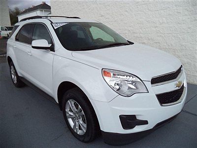 Chevrolet equinox lt low miles 4 dr suv automatic 2.4l l4 dir dohc 16v white