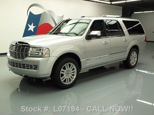 2012 lincoln navigator l 4x4 sunroof nav dvd pwr steps texas direct auto