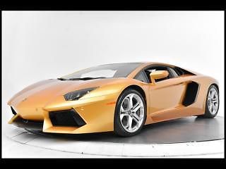 2012 lamborghini aventador 2dr cpe