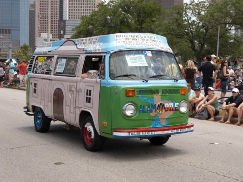 1975 volkswagen vw bus camper riviera &#034;the alamobile&#034;