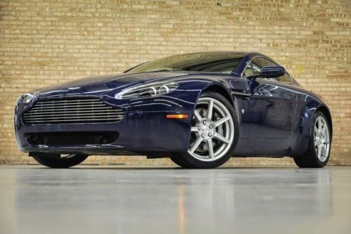 2007 aston martin vantage coupe 1 owner! nav! 19 whls! xenon! low miles! clean!