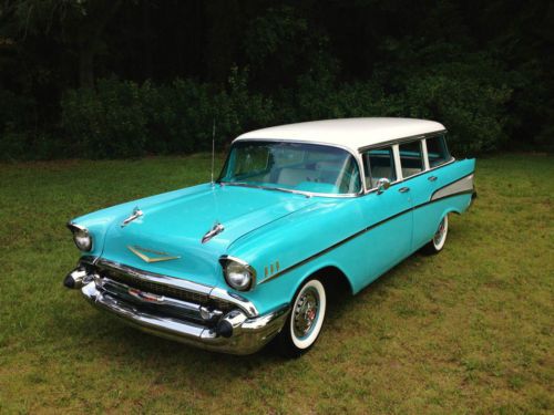 Beautiful 1957 Chevrolet Chevy Station Wagon (1955 1956 1957 not a Nomad), US $22,500.00, image 2